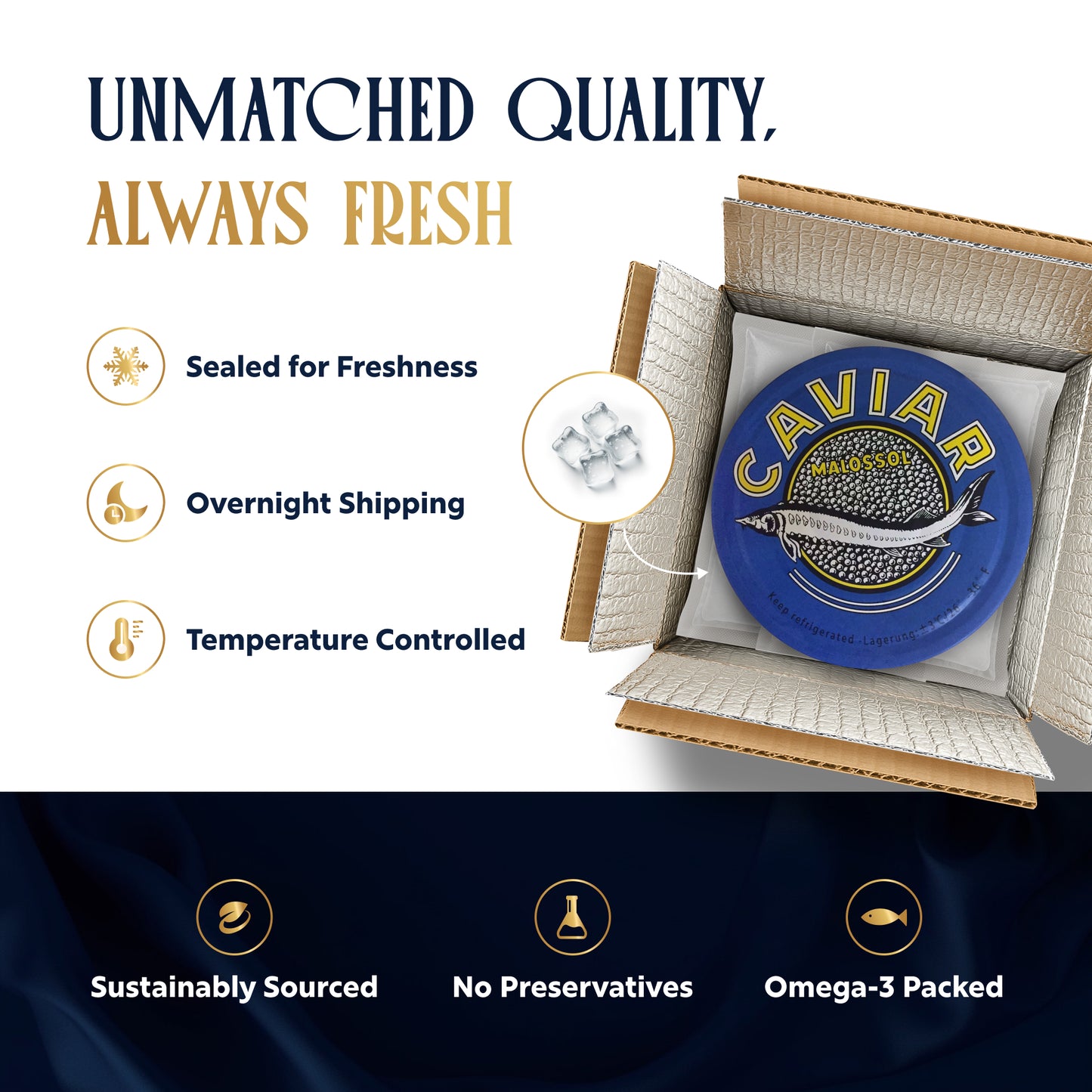 Royal American Paddlefish Caviar