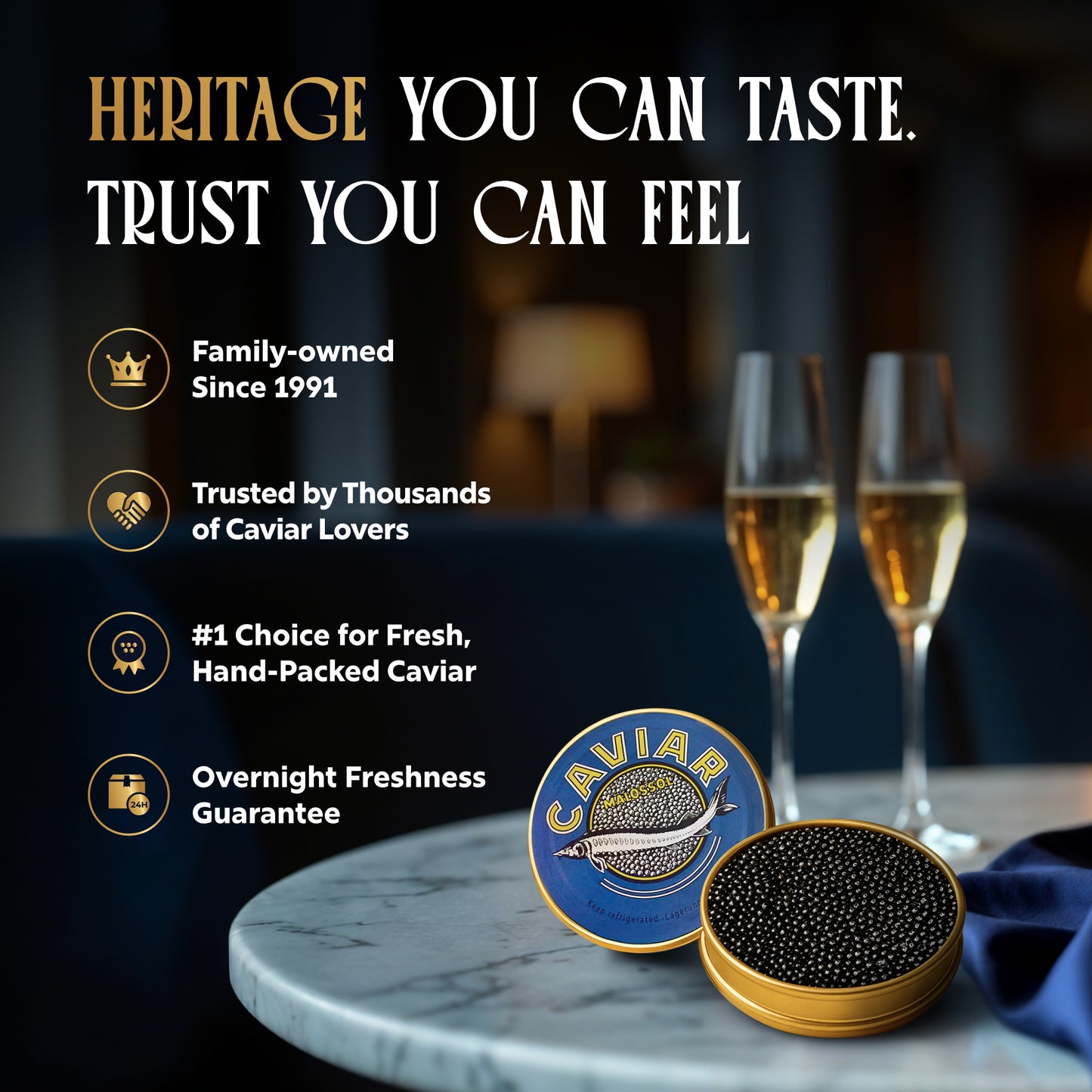 Royal American Paddlefish Caviar
