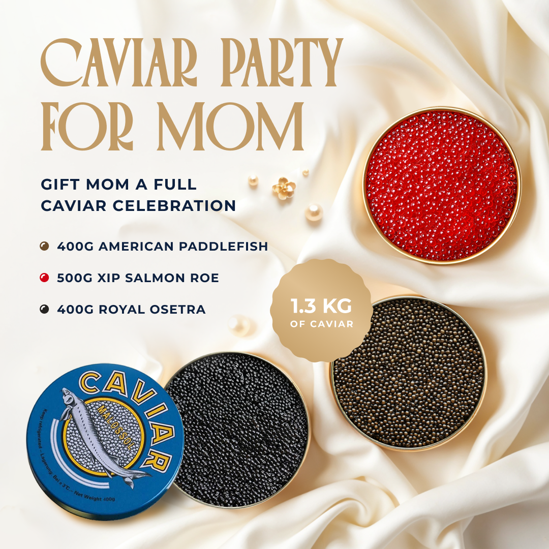 Caviar Party for Mom