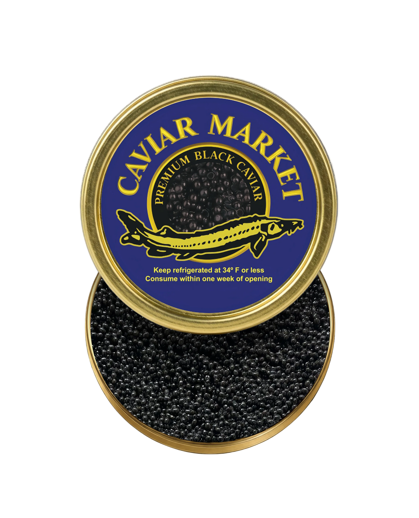 Premium Bowfin Roe tin
