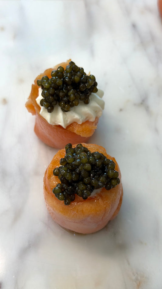 Smoked Salmon Fleurettes