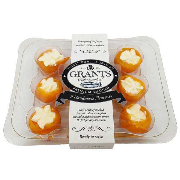 Smoked Salmon Fleurettes