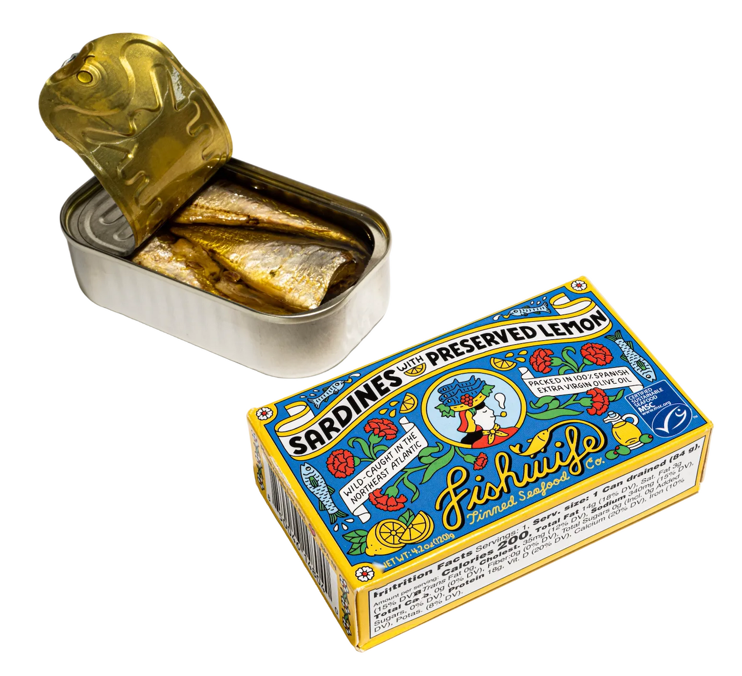 Sardines with Preserved Lemon